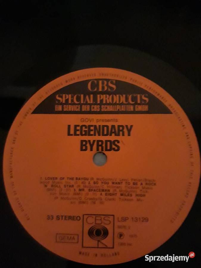 The BYRDS Legenda rocka płyta winylowa Rzeszów