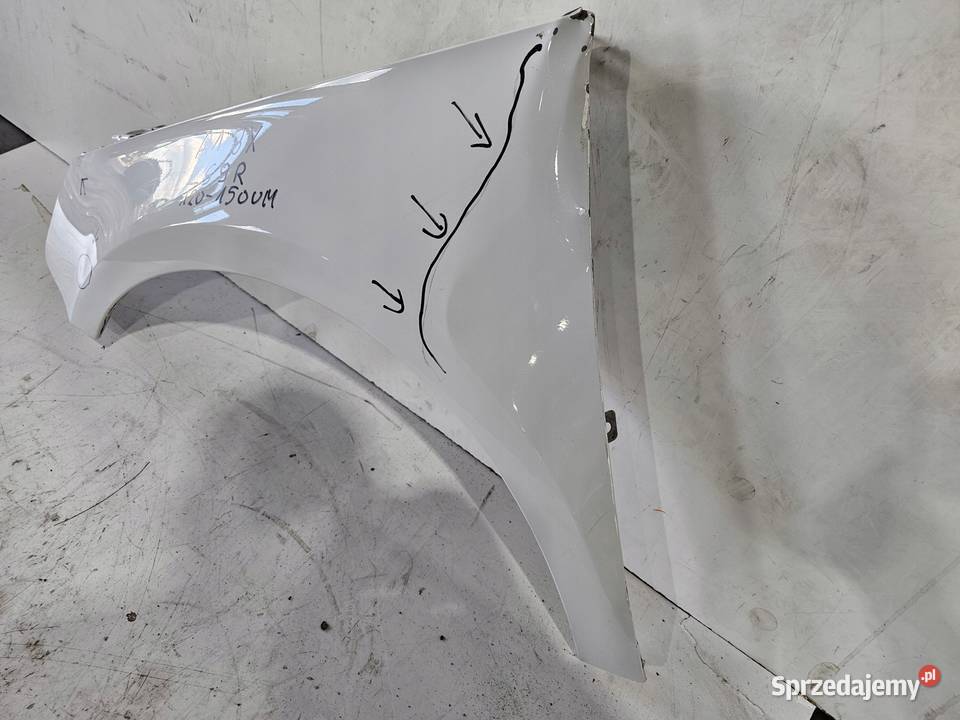 BŁOTNIK LEWY PRZÓD AUDI A1 8X LS9R Części samochodowe Przystajń