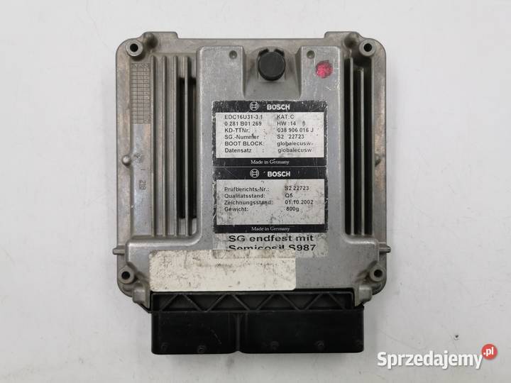 Sterownik Silnika VW Beetle 19 TDI ALH mazowieckie Wyszków sprzedam