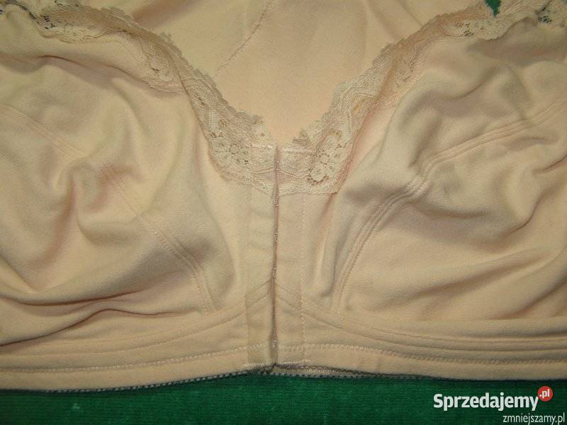 Biustonosz Stanik 46D 105D bez fiszbin zapinany Siedlce