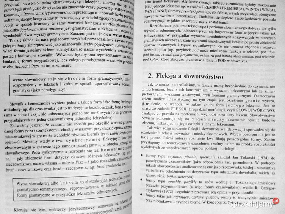 Zarys gramatyki polskiej Alicja Nagórko lubelskie