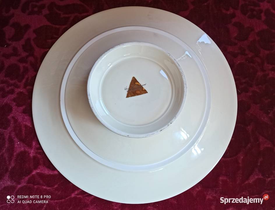 Niezwykła Elegancka patera Ręcznie zdobiona Gdańsk sprzedam