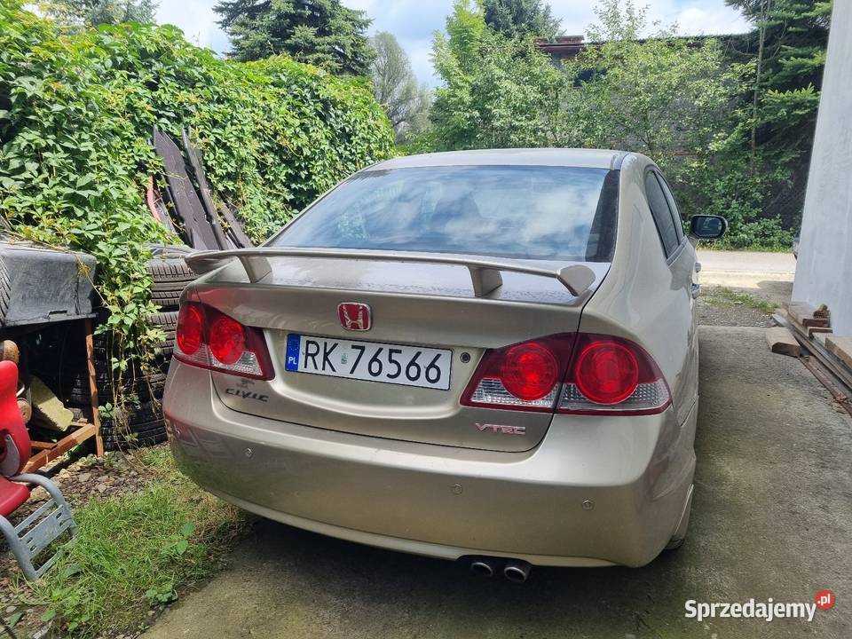 Spoiler lotka honda civic viii sedan mugen Krosno