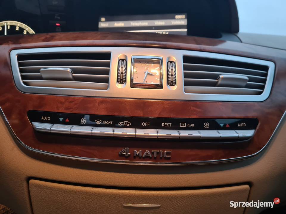 MercedesBenz S320 diesel 4matic 2 właścicieli w centralny zamek Olsztyn sprzedam