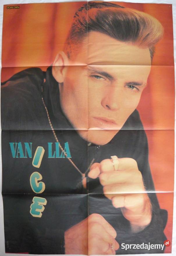 PLAKATY VANILLA ICE WYPRZEDAŻ ŚWIAT PLAKATÓW Bydgoszcz sprzedam