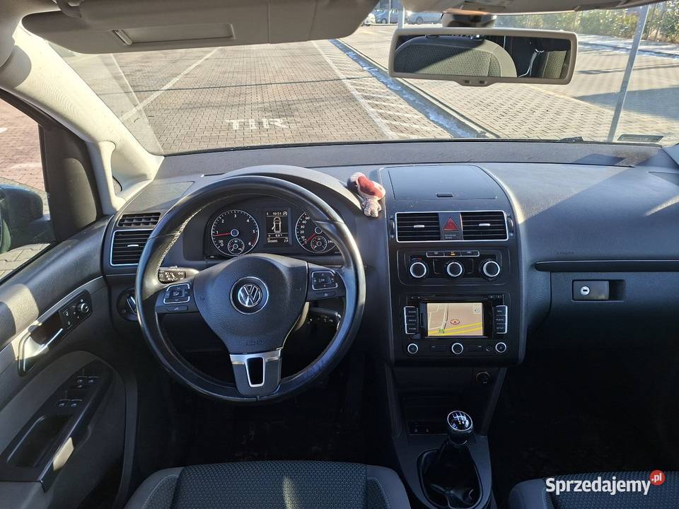 VOLKSWAGEN TOURAN 201011r 16tdi 7 osób klima Wrocław