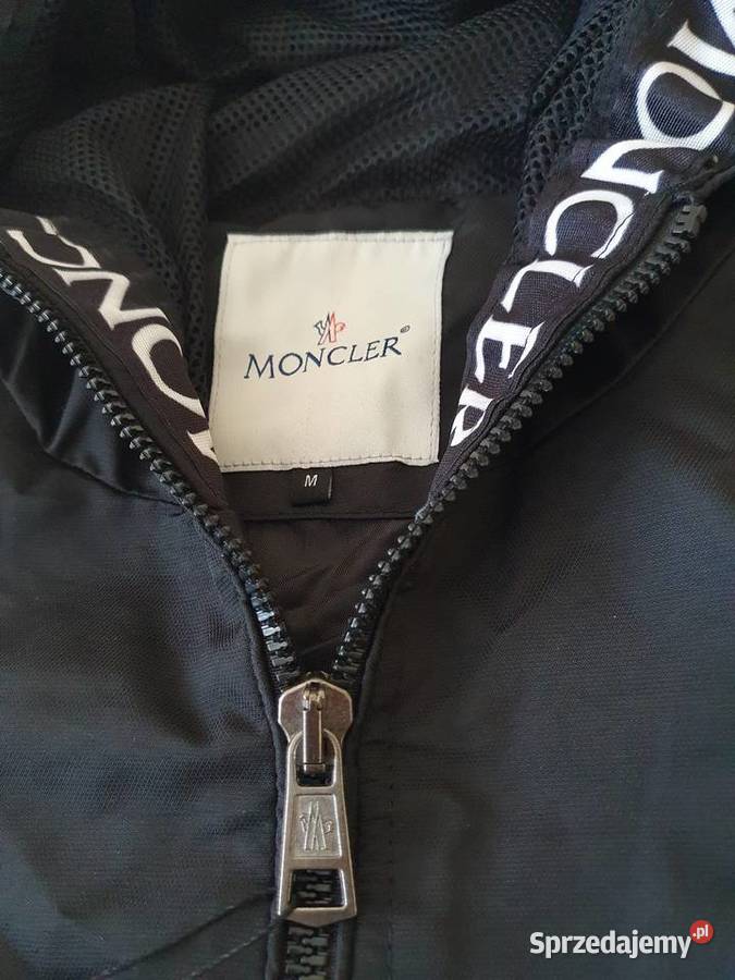 NOWA męska kurtka Moncler wiatrówka z kapturem M