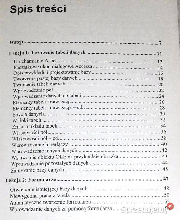 Acces 2007 Mini samouczek nieinformatyków Pozostałe