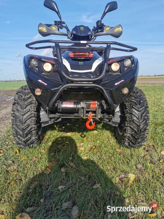 Quad Linhai 420 2X4 homologacja l7e wyciągarka 420cm3 Rawicz sprzedam
