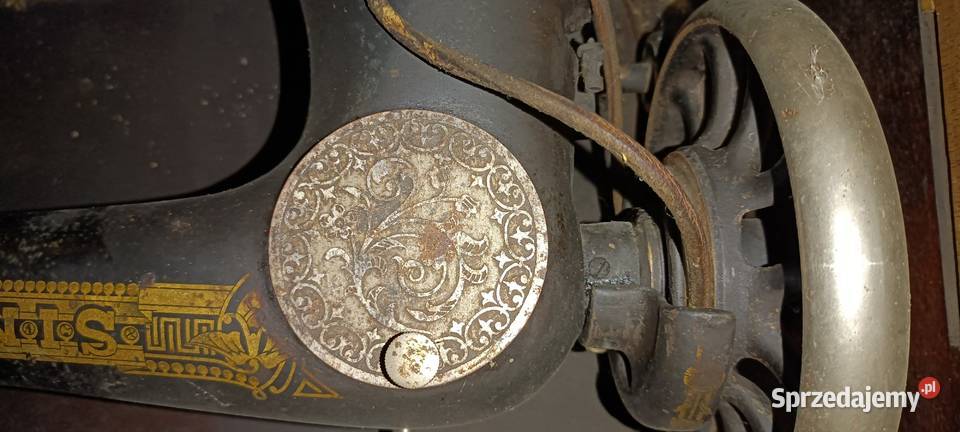 Maszyna do szycia Singer z akcesoriami oryginał Bogucin