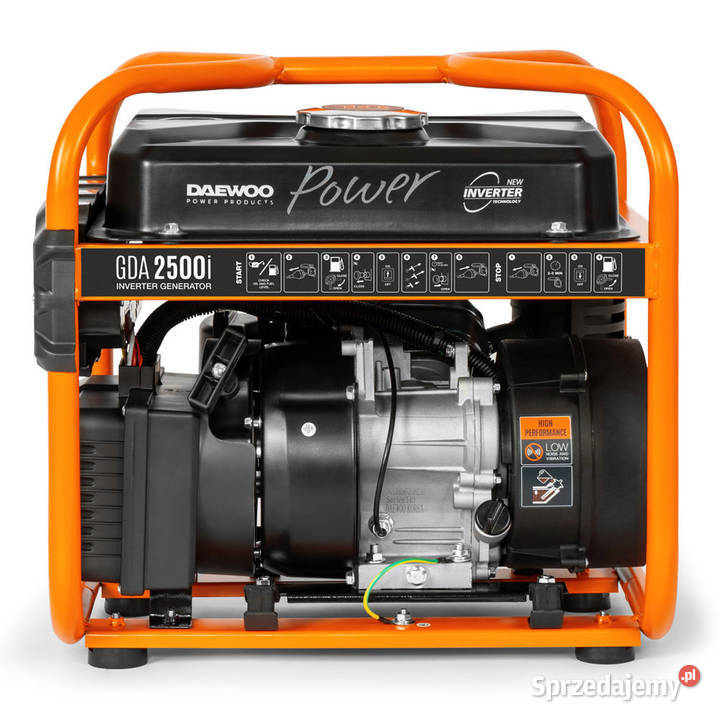 DAEWOO GDA 2500i AGREGAT INWERTOROWY GENERATOR Agregaty prądotwórcze wielkopolskie