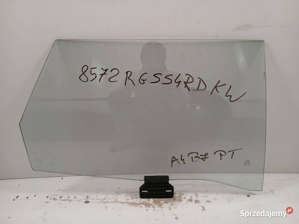 Szyba Drzwi Prawa Tylna Audi A4 B6 04 Opuszczana wielkopolskie Bralin