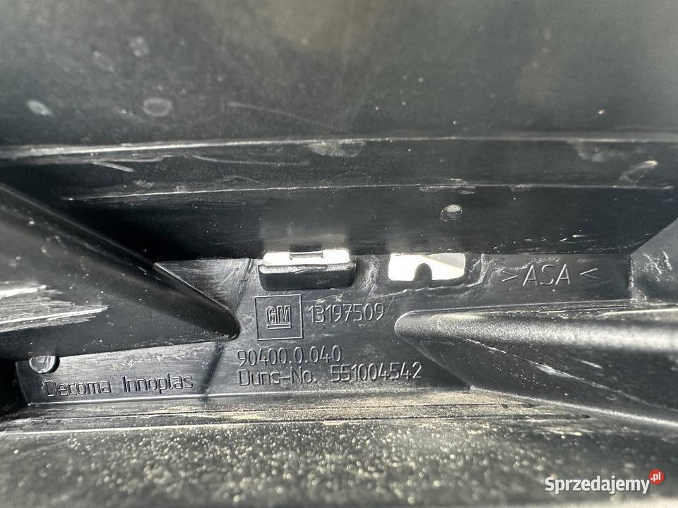 ATRAPA GRILL ZDERZAK PRZÓD OPEL VECTRA C LIFT Międzychód