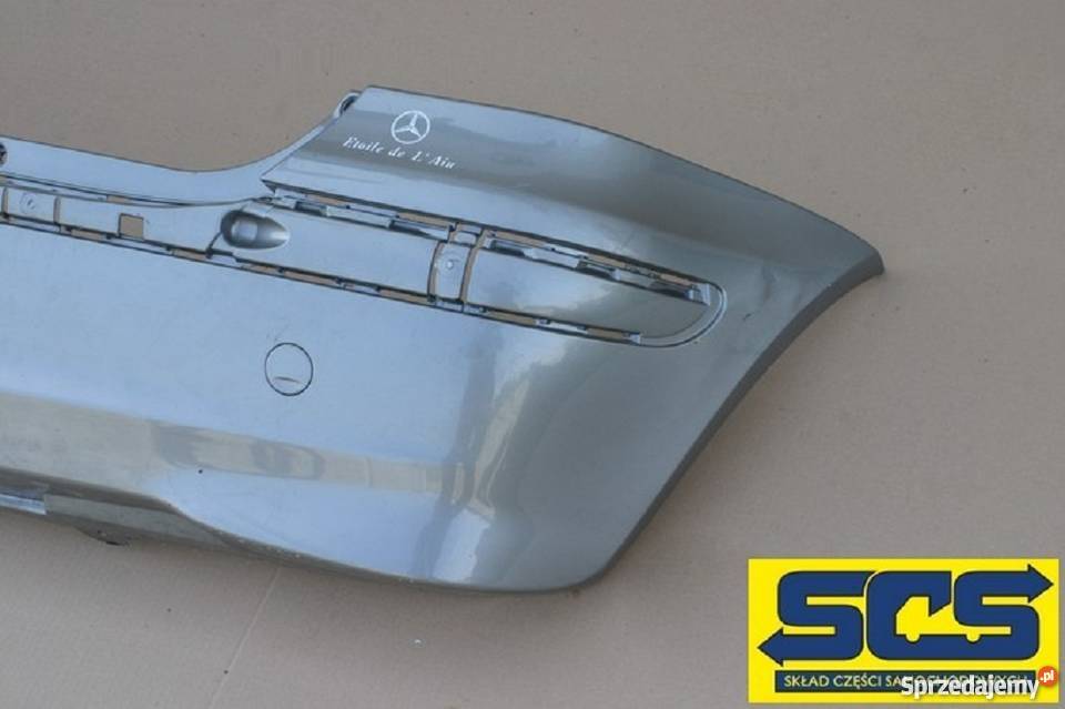 MERCEDES A KLASA W168 ZDERZAK TYŁ TYLNY Bieleń