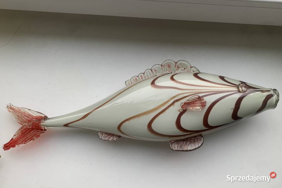 Ryba szklana PRL Łowicz