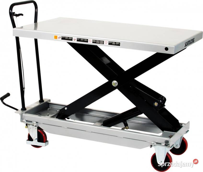 Hydrauliczny nożycowy ruchomy stół podnośny Biznes i Przemysł łódzkie Nowostawy Dolne