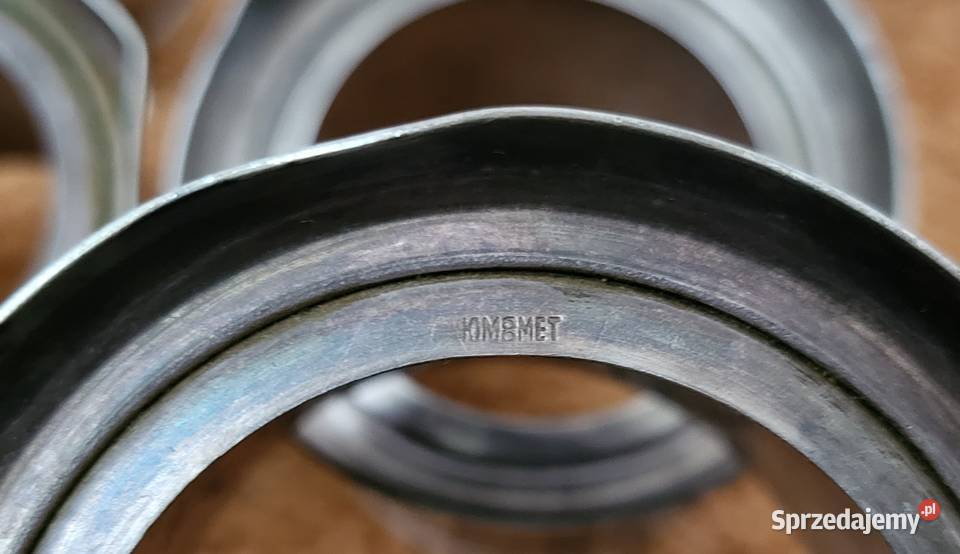 Podstakanniki koszyczki posrebrzane trojka łódzkie Łódź