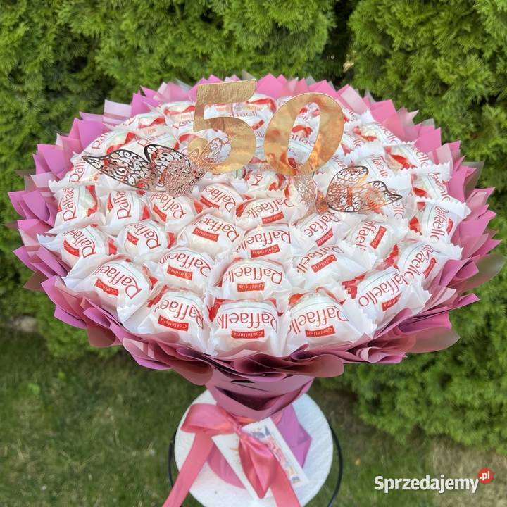 PREZENT NA 50 URODZINY KOBIETY ZONY NIEJ BUKIET Warszawa