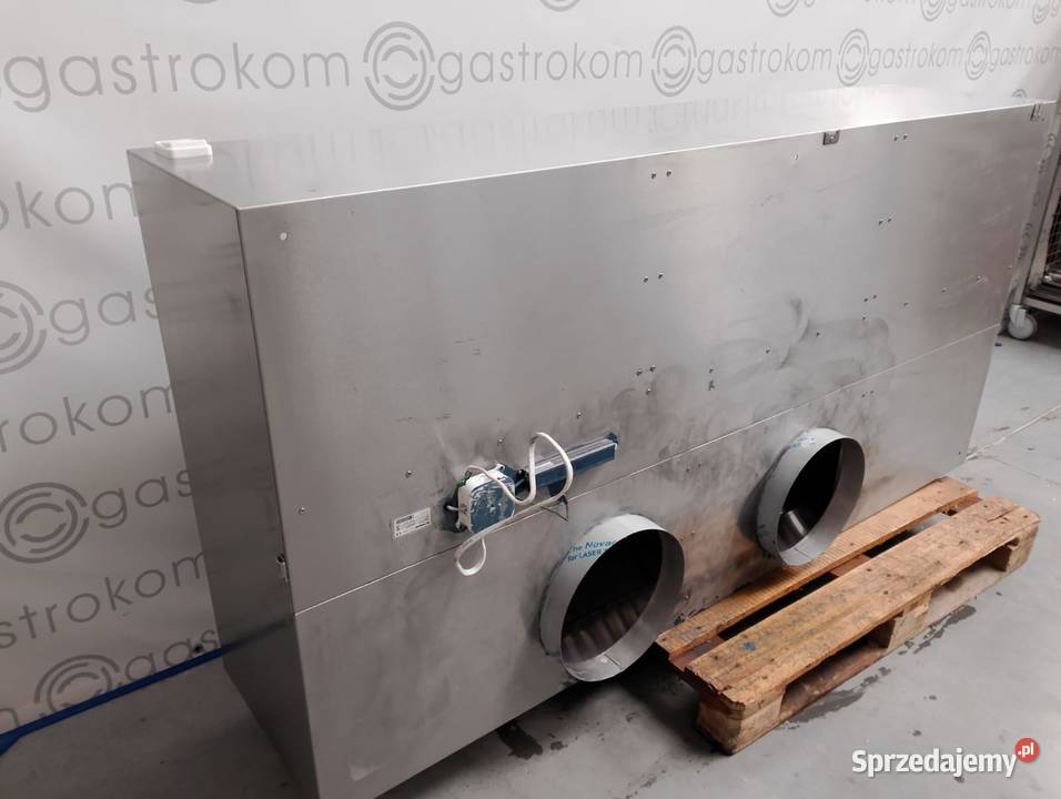 OKAP PRZYŚCIENNY SKRZYNIOWY 200X100X45 śr 2X315 dolnośląskie Wrocław