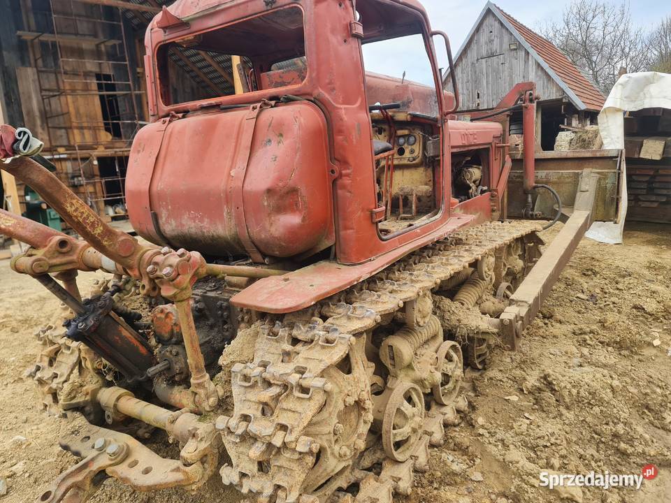 DT75 spychacz gąsienicowy Więciórka