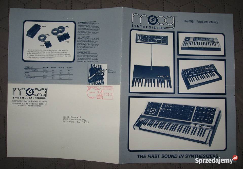 Moog the source opus 3 memorymoog liberation pomorskie Kępice