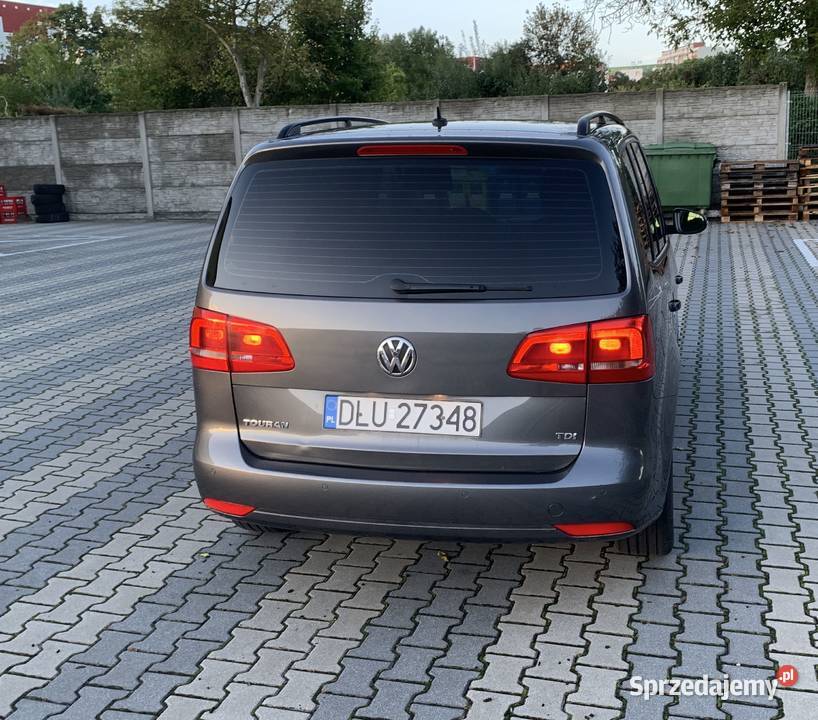 2011 Volkswagen touran 16 tdi BEZWYPADKOWY salon diesel Koło