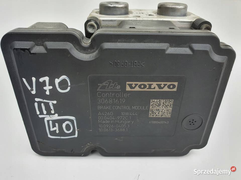 Volvo V70 III S80 II POMPA ABS Sterownik Pompy hamulcowe Chełm