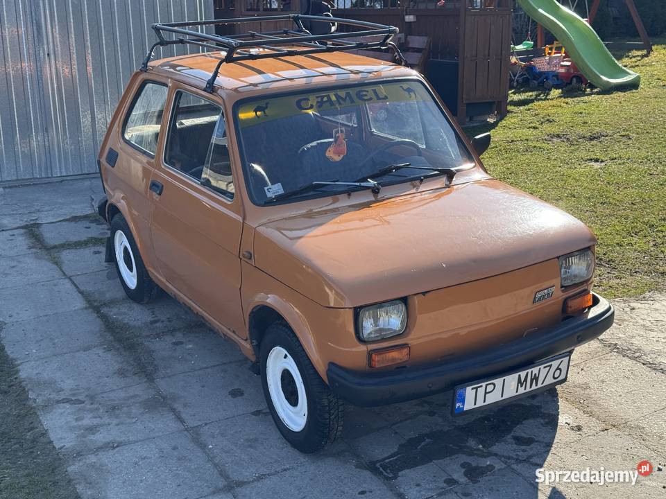 Fiat 126p maluch kapliczka 1987 Pińczów