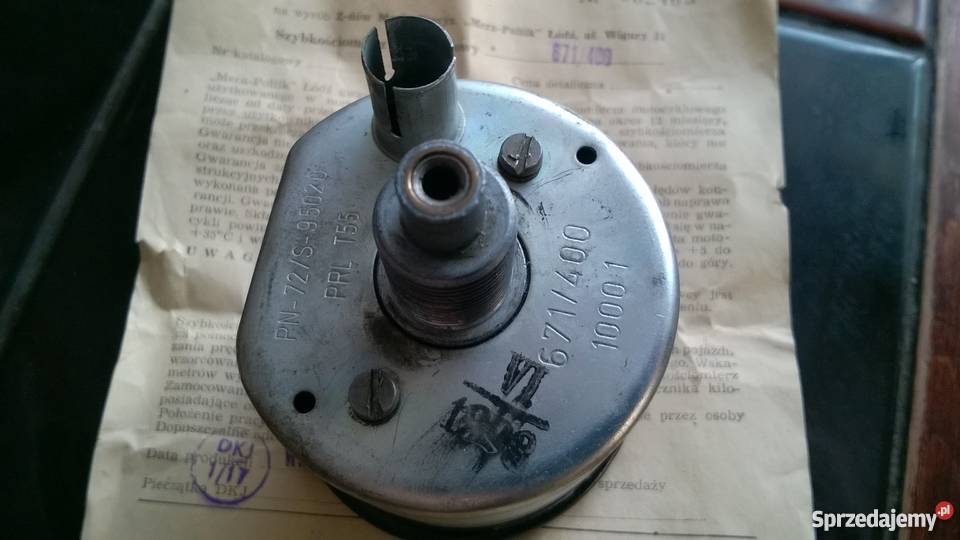 Licznik Wsk 125175 org przebieg PRL Pozostałe wielkopolskie Książenice sprzedam