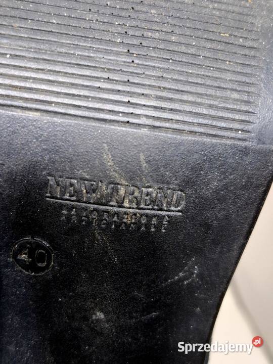 Maxony 40 półbuty platformy czarne czarny małopolskie Kraków