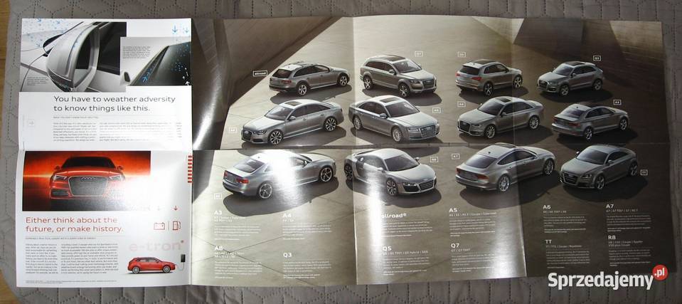 Audi 2015 Full Line prospekt katalog pomorskie Kępice