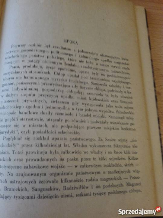 Szkice o ideologach polskiego Oświecenia Gdańsk sprzedam