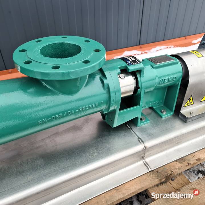 Pompa śrubowa ślimakowa żeliwna Netzsch NM063 Pozostałe Błonie