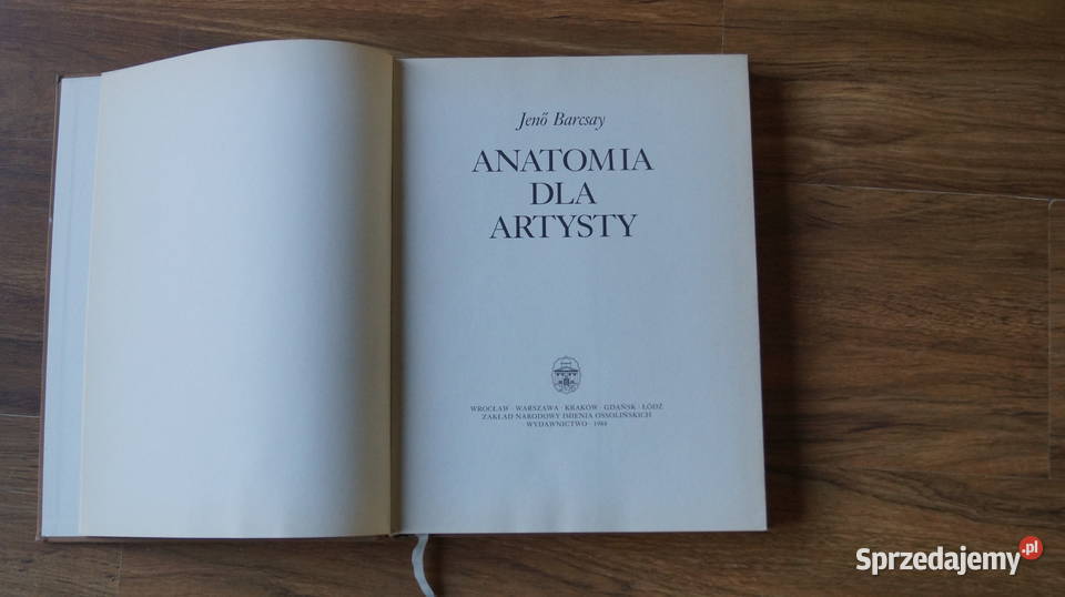 Jeno Barcsay Anatomia artysty 1988 Mrowino