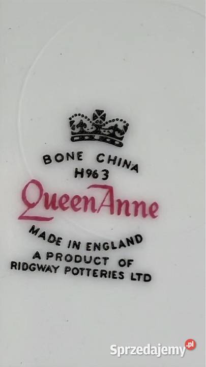 Talerzyk Queen Anne Ridgway Potteries LTD Made Gdańsk