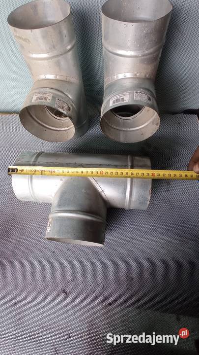 Trzy trójniki kwasowe stal