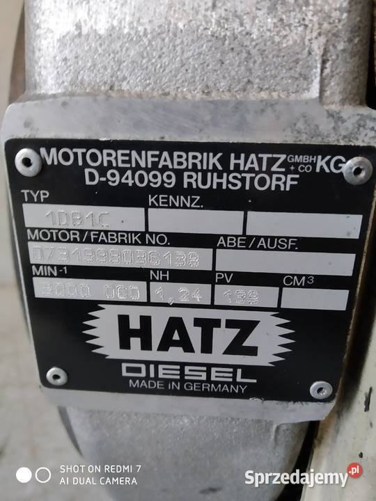 Silnik hatz 1d81c dolnośląskie