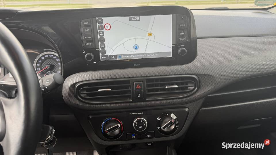 Hyundai i10 10benzyna 2021 gniazdo AUX i10 wielkopolskie Konin