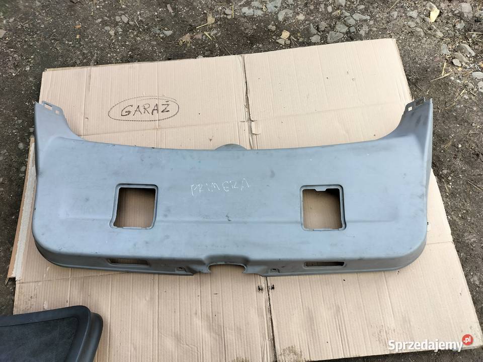 NISSAN PRIMERA P12 OSŁONA TAPICERKA TYLNEJ KLAPY Osłony i zaślepki lubelskie Kamień-Kolonia