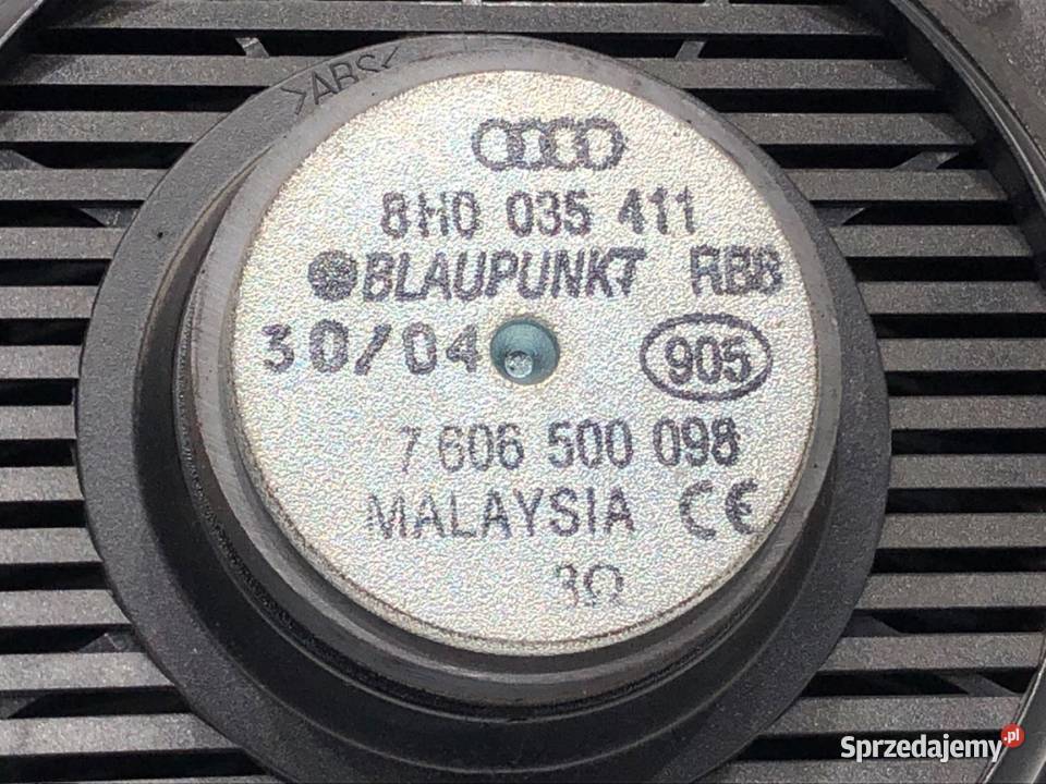 GŁOŚNIKI KOMPLET AUDI A3 8P 8H0035411 Hatchback Sprzęt audio fabryczny sprzedam
