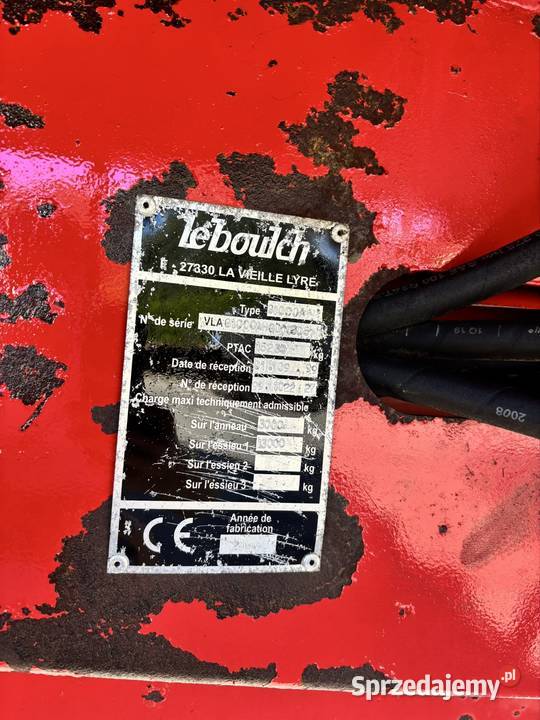 Rozrzutnik obornik Le Boulch HVS maxi 417 nieuszkodzony Myszyniec sprzedam
