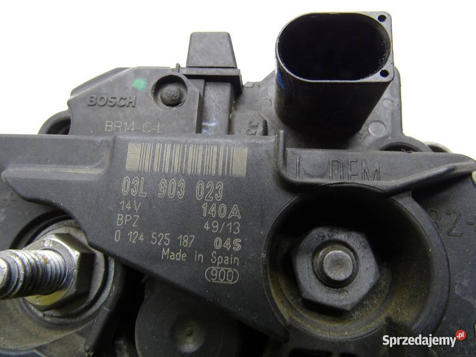 ALTERNATOR SILNIKA CFH 03L903023 20 TDI AUDI A1