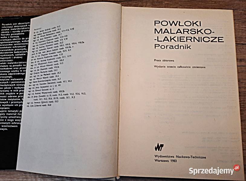 Powłoki malarskolakiernicze poradnik Poradniki, albumy i reportaże