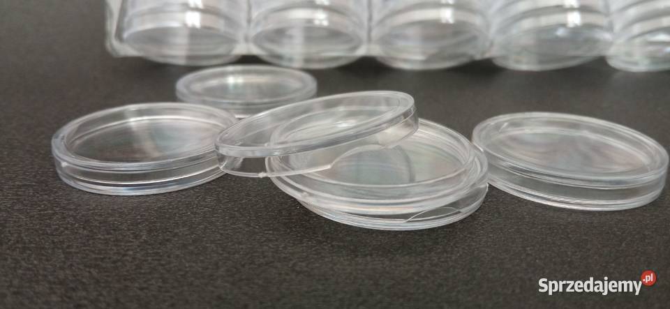 Kapsle na monety 30 mm 100 sztuk zachodniopomorskie Szczecin