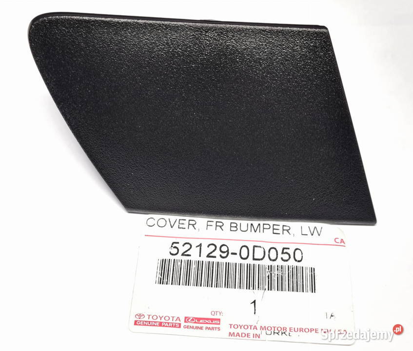 TOYOTA Yaris Zaslepka haka holowniczego przod Kąty Wrocławskie