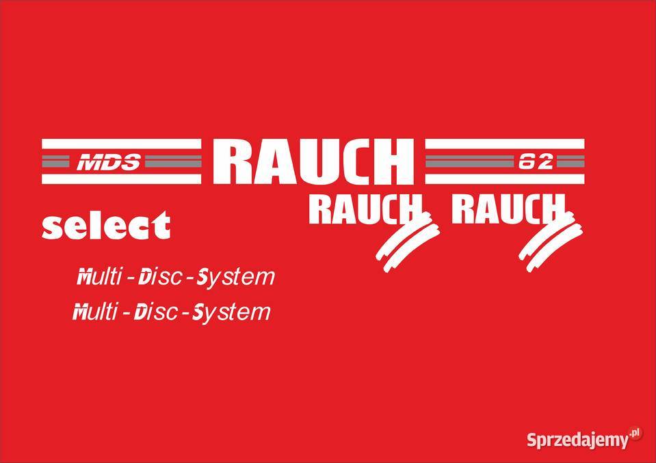 Naklejki Rauch MDS 62