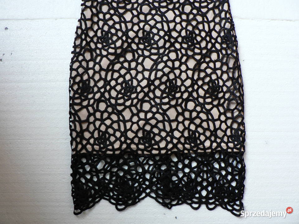 QUIZ cudna koktajlowa sukienka sexi siatka36 łódzkie Łódź