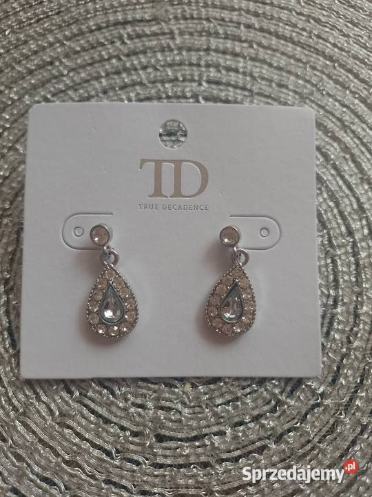 Subtelne małe bogato zdobione kolczyki z Londynu Dodatki Kraków