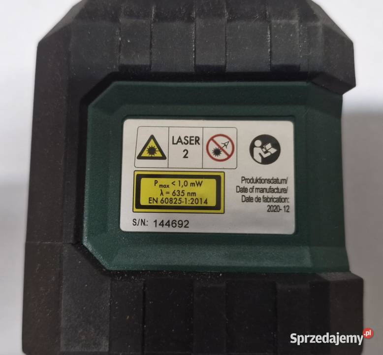 PARKSIDE LASER KRZYŻOWY POZIOMICA 7M PKLL 7D3