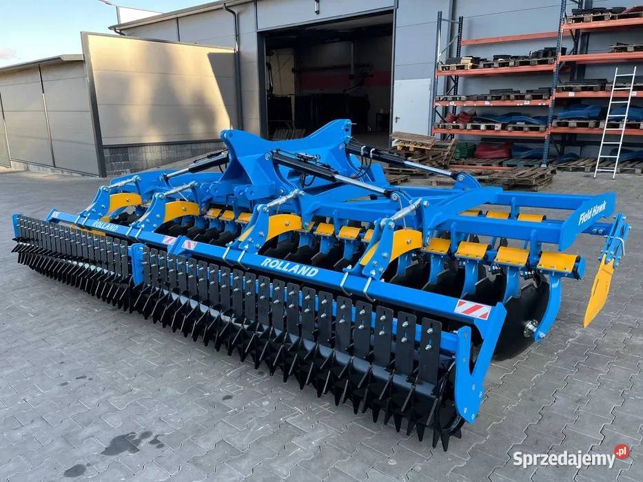 Brona talerzowa CIĘŻKA hydrauliczna 5m ROLLAND Przedbórz